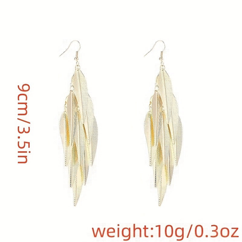 10/20pcs Exquisite Long Dangle Earrings Set