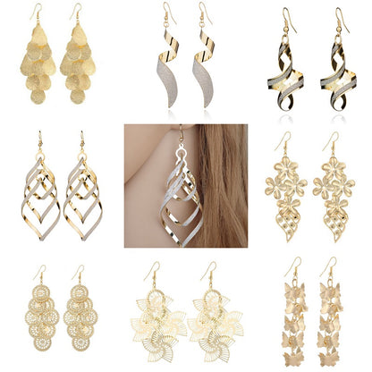 10/20pcs Exquisite Long Dangle Earrings Set